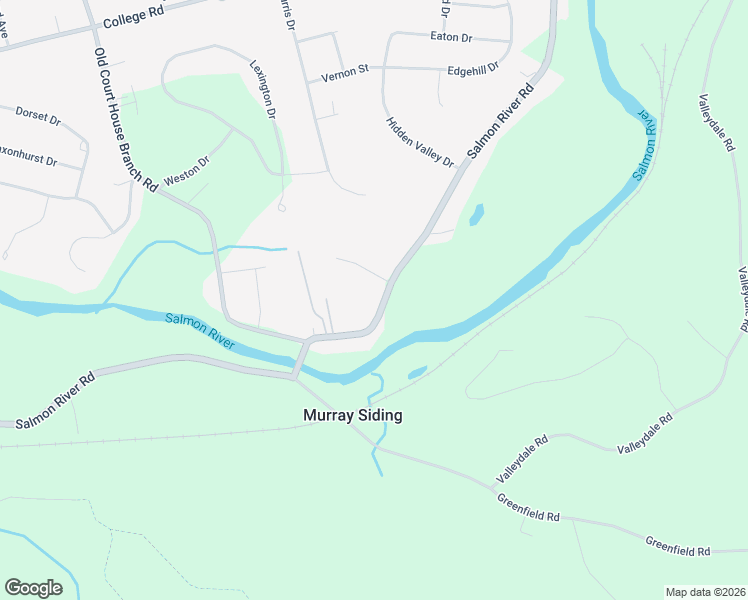 map of restaurants, bars, coffee shops, grocery stores, and more near 684 Salmon River Road in Murray Siding