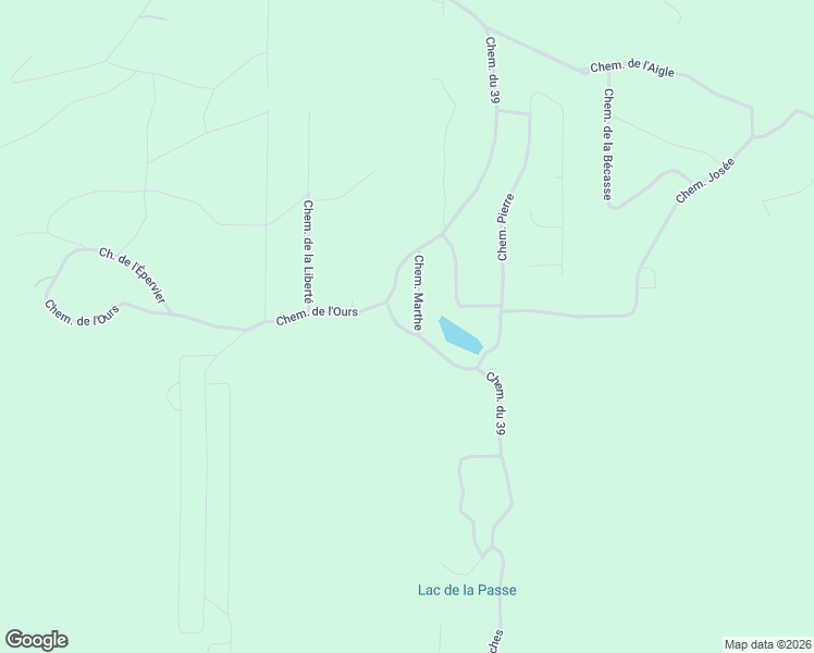 map of restaurants, bars, coffee shops, grocery stores, and more near 62 Chemin du 39 in Notre-Dame-des-Bois
