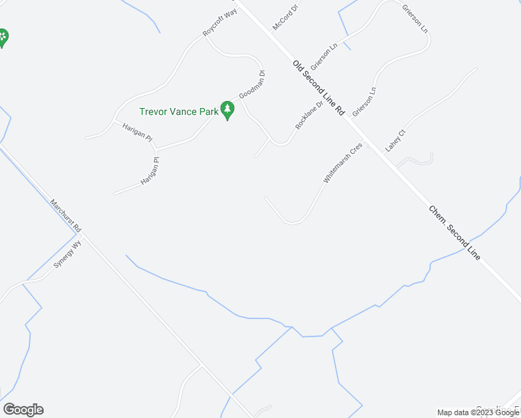map of restaurants, bars, coffee shops, grocery stores, and more near 1835 Whitemarsh Crescent in Ottawa