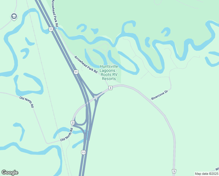 map of restaurants, bars, coffee shops, grocery stores, and more near 51 Arrowhead Park Road in Huntsville