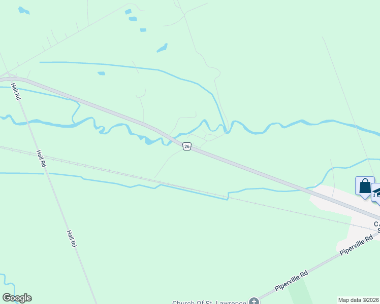 map of restaurants, bars, coffee shops, grocery stores, and more near 6200 Russell Road in Ottawa