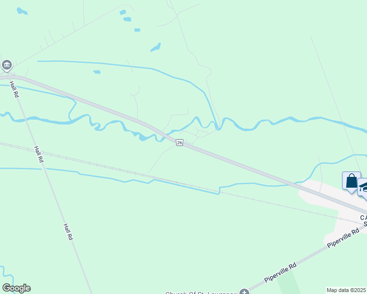 map of restaurants, bars, coffee shops, grocery stores, and more near 6200 Russell Road in Ottawa