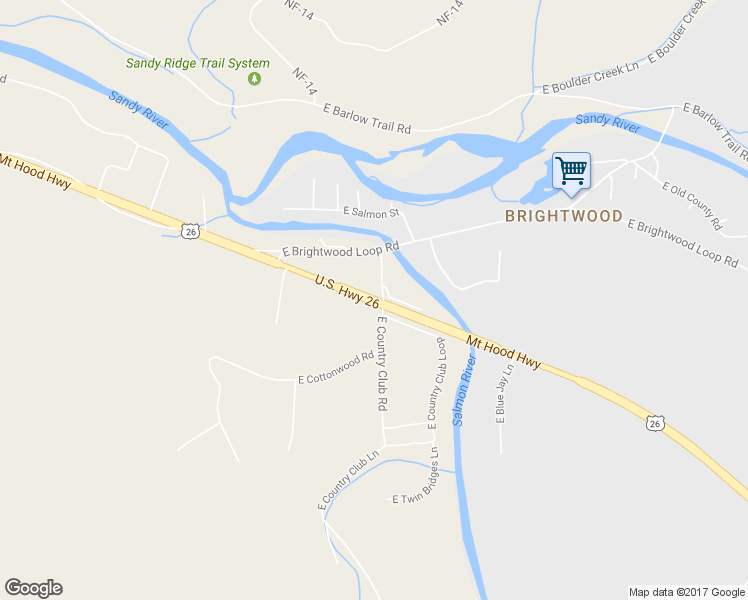 map of restaurants, bars, coffee shops, grocery stores, and more near 20559 East Country Club Road in Clackamas County