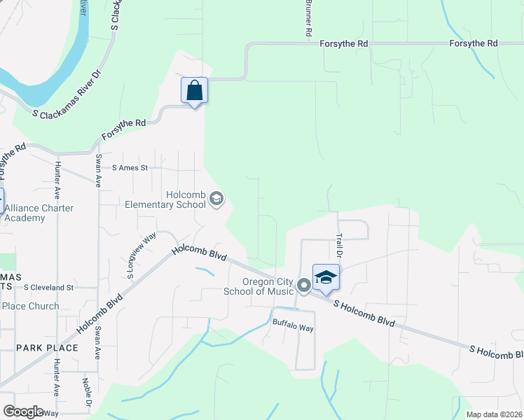 map of restaurants, bars, coffee shops, grocery stores, and more near 14879 Pomidor Place in Oregon City