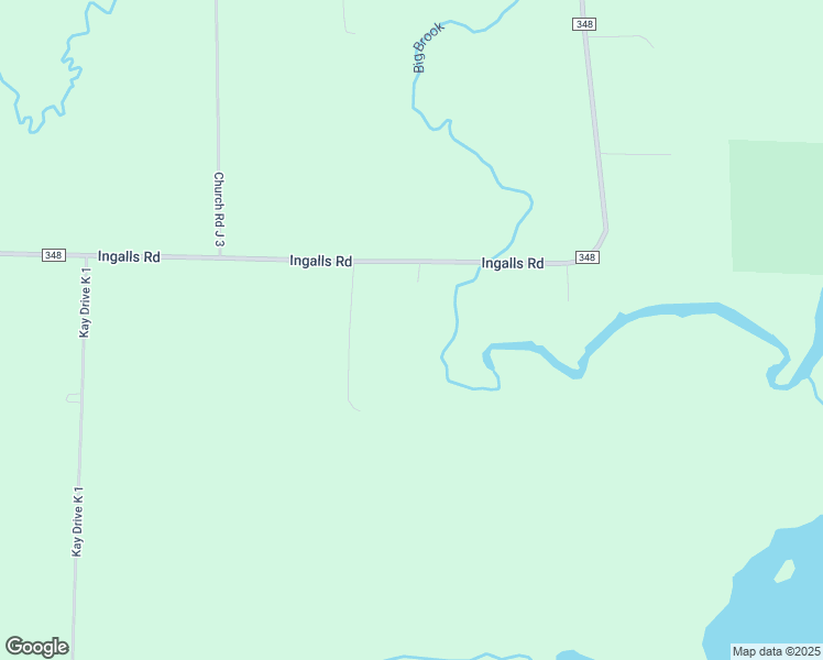 map of restaurants, bars, coffee shops, grocery stores, and more near W3849 County Road 348 in Stephenson