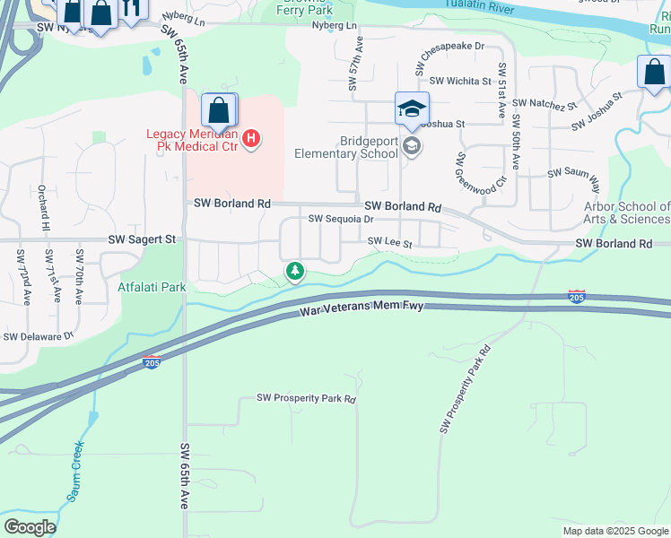 5820 Southwest Port Orford Street, Tualatin OR Walk Score