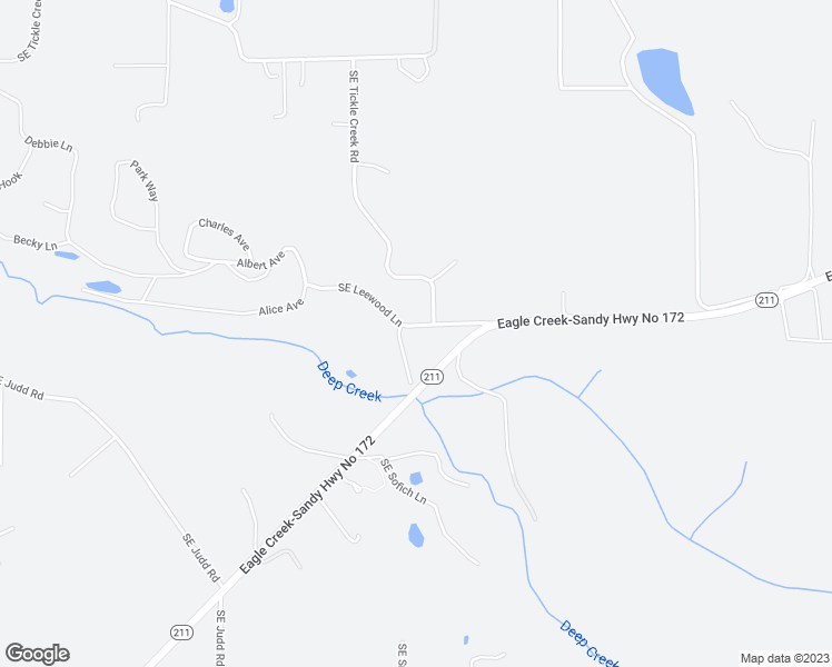 map of restaurants, bars, coffee shops, grocery stores, and more near 33150 Southeast Leewood Lane in Boring