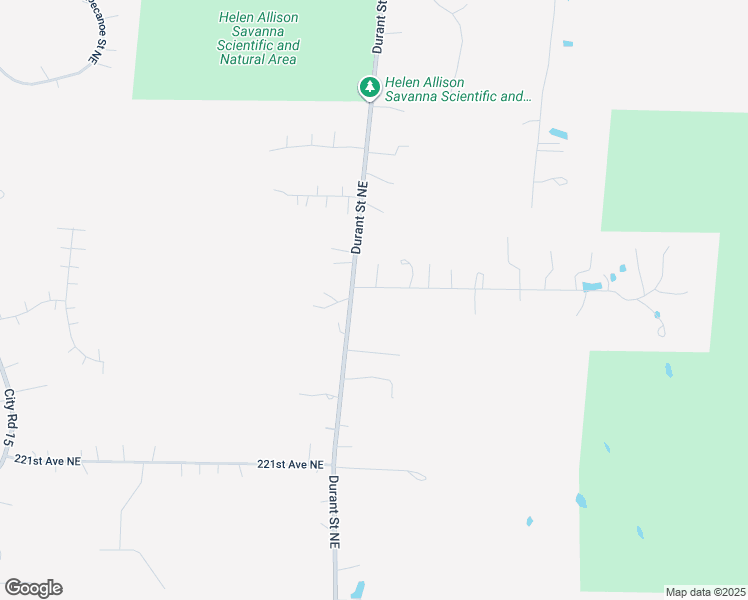 map of restaurants, bars, coffee shops, grocery stores, and more near 4220 224th Avenue Northeast in East Bethel