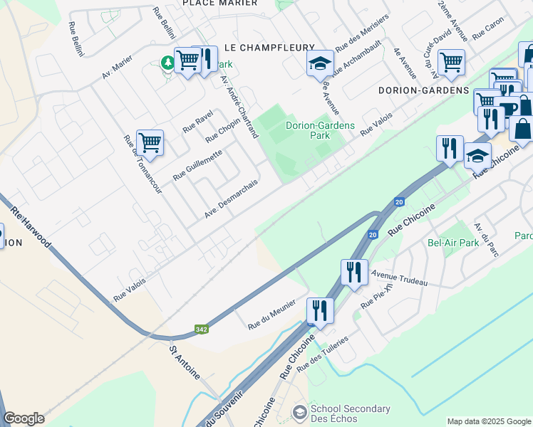 756 Rue Valois, VaudreuilDorion QC Walk Score