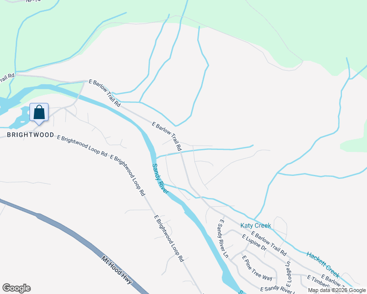 map of restaurants, bars, coffee shops, grocery stores, and more near 20480 East Donny Dell Lane in Rhododendron