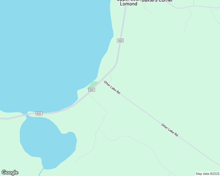 map of restaurants, bars, coffee shops, grocery stores, and more near 6 Otter Lake Road in Baxters Corner