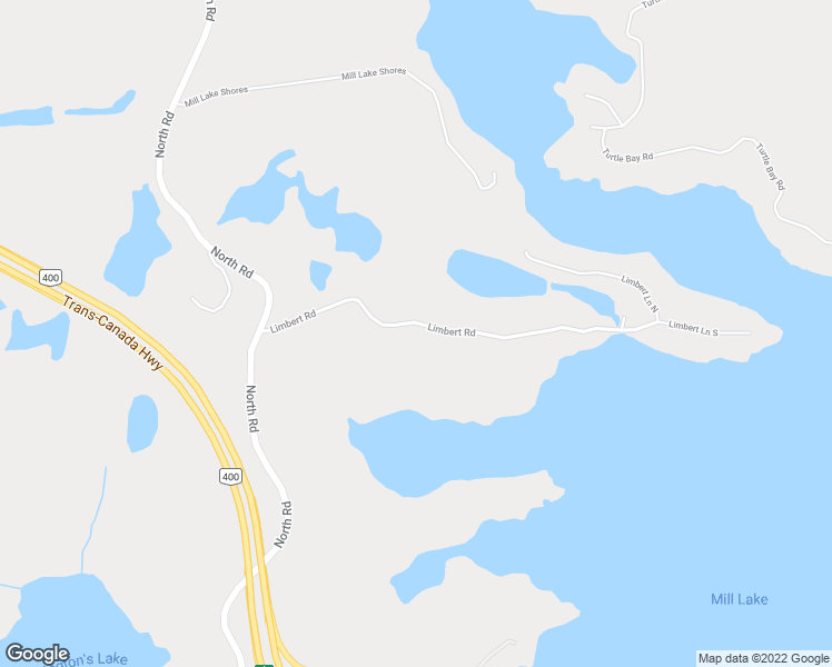 map of restaurants, bars, coffee shops, grocery stores, and more near 9-29 Limbert Road in Parry Sound