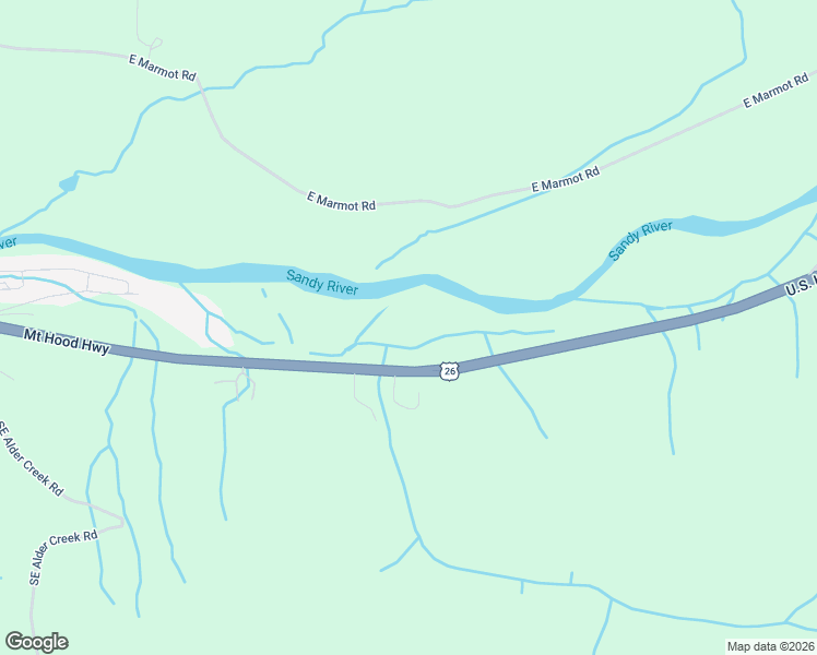 map of restaurants, bars, coffee shops, grocery stores, and more near 56513 U.S. 26 in Sandy