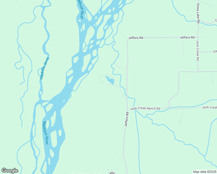 map of restaurants, bars, coffee shops, grocery stores, and more near 653 Jeffers Road in Ennis