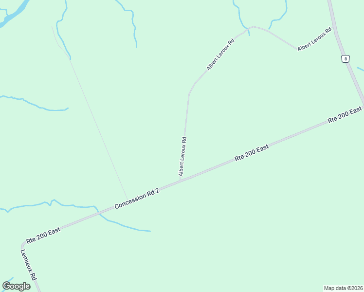 map of restaurants, bars, coffee shops, grocery stores, and more near 1749 Albert Leroux Road in The Nation / La Nation
