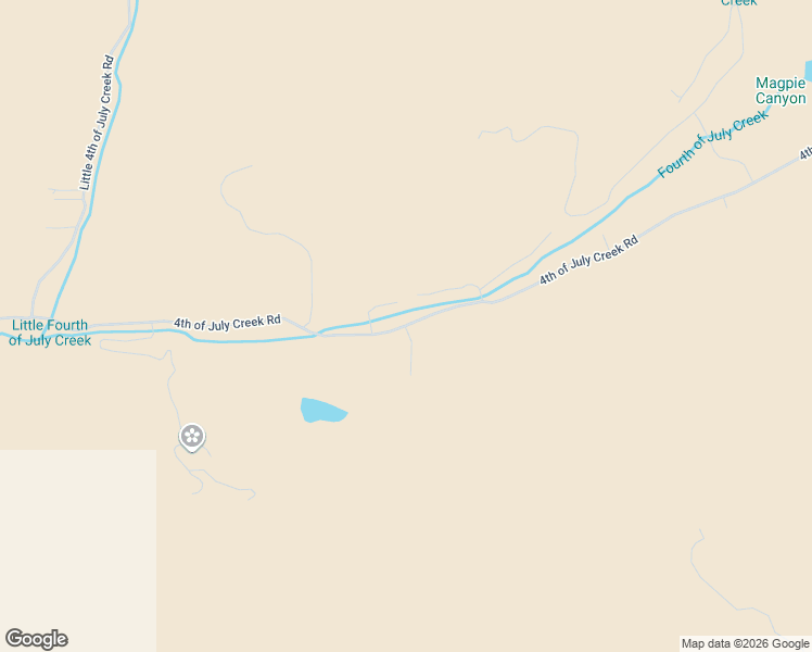 map of restaurants, bars, coffee shops, grocery stores, and more near 238 4th of July Creek Road in North Fork