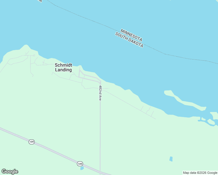 map of restaurants, bars, coffee shops, grocery stores, and more near 48198 Classen Lane in Big Stone City