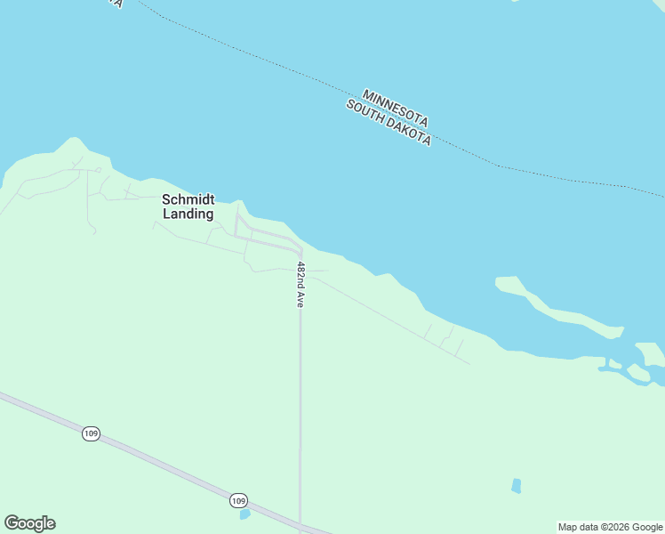 map of restaurants, bars, coffee shops, grocery stores, and more near 48198 Classen Lane in Big Stone City