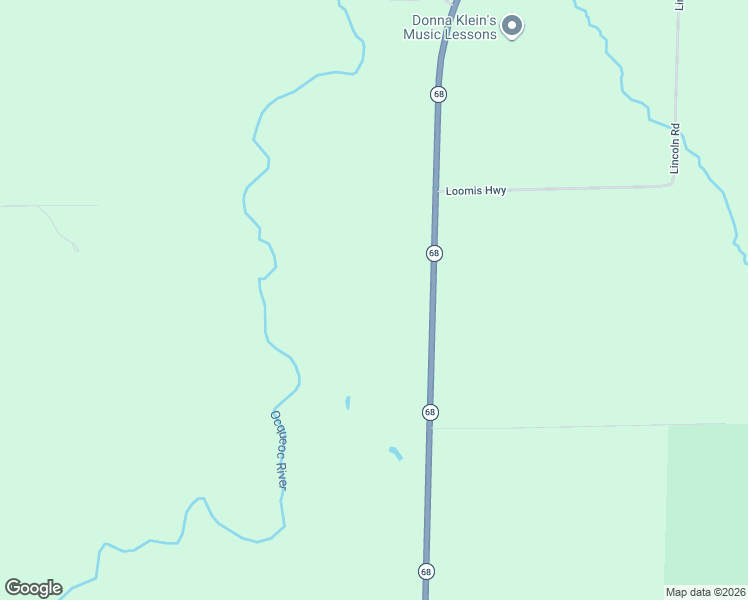 map of restaurants, bars, coffee shops, grocery stores, and more near 12999 Loomis Highway in Millersburg