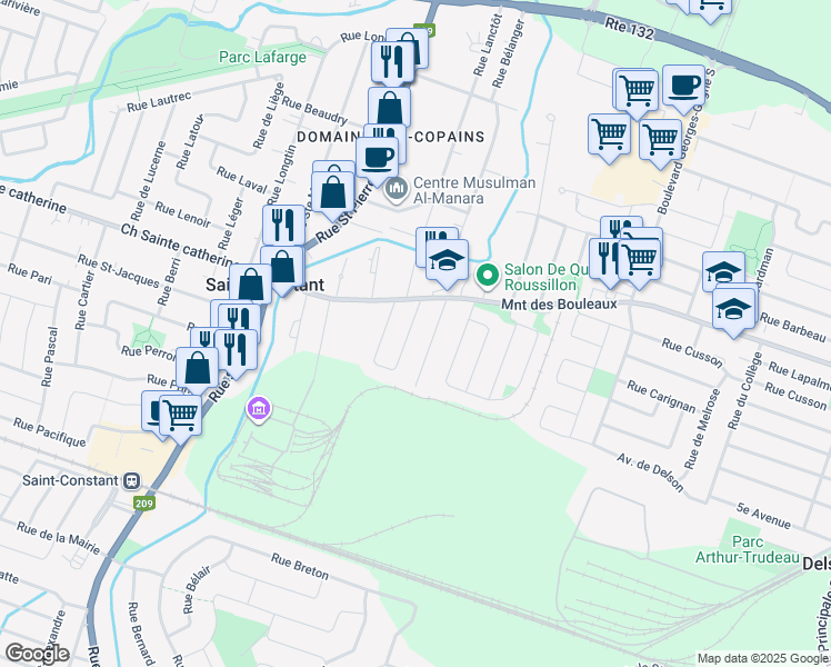 16 Rue Circé, Delson QC Walk Score