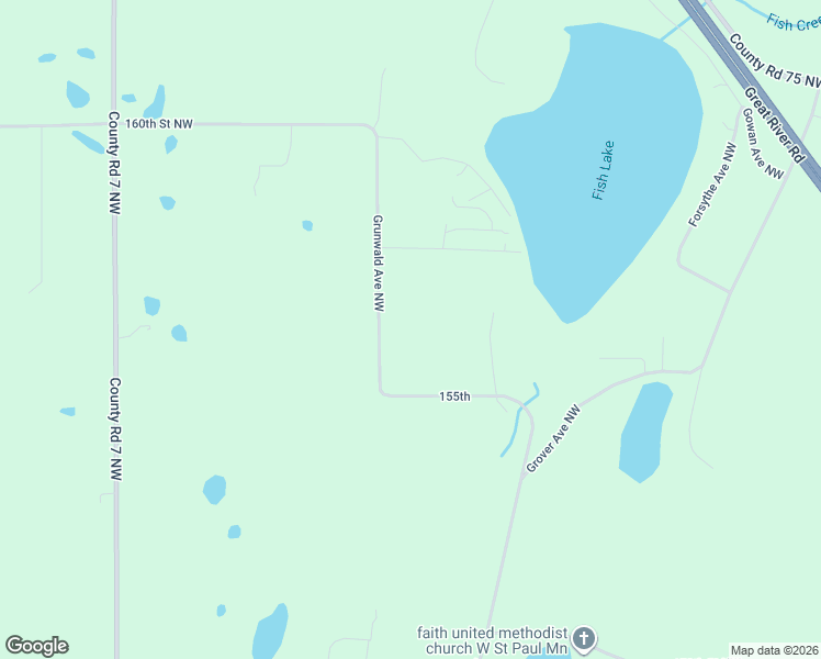 map of restaurants, bars, coffee shops, grocery stores, and more near 6432 155th Street Northwest in Clearwater