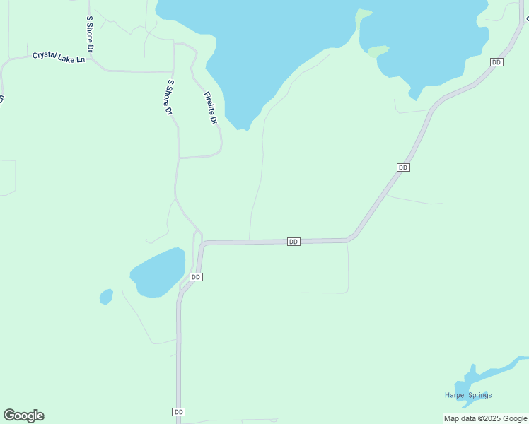 map of restaurants, bars, coffee shops, grocery stores, and more near 162 Vista Lane in Pickerel