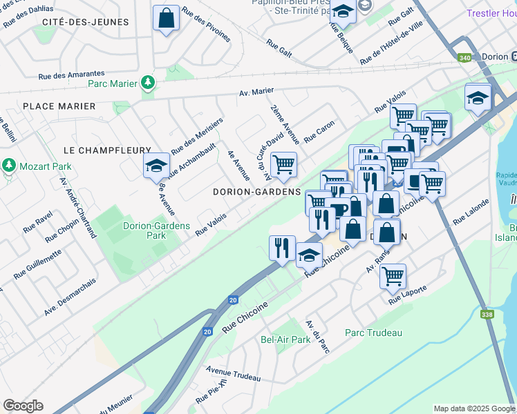 470 Rue Valois, VaudreuilDorion QC Walk Score