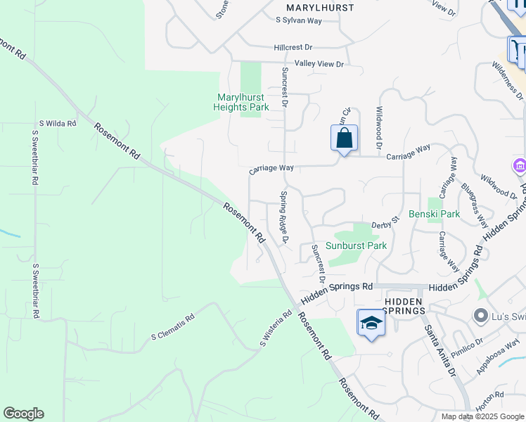 map of restaurants, bars, coffee shops, grocery stores, and more near 1845 Deana Drive in West Linn