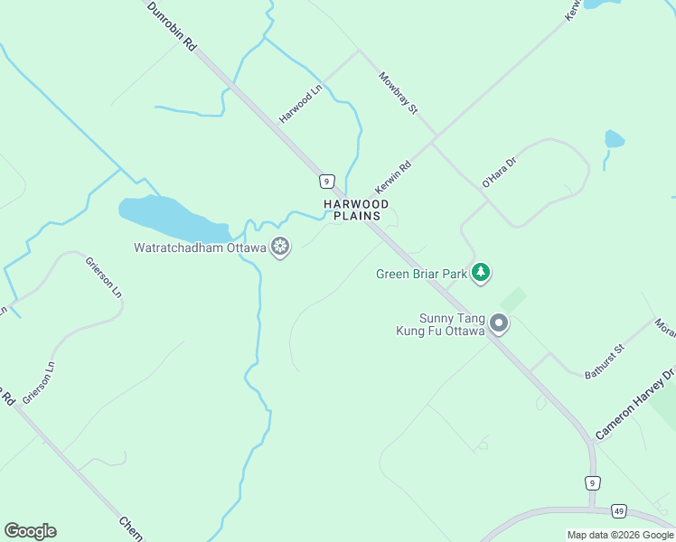 map of restaurants, bars, coffee shops, grocery stores, and more near 324 Hedley Way in Ottawa