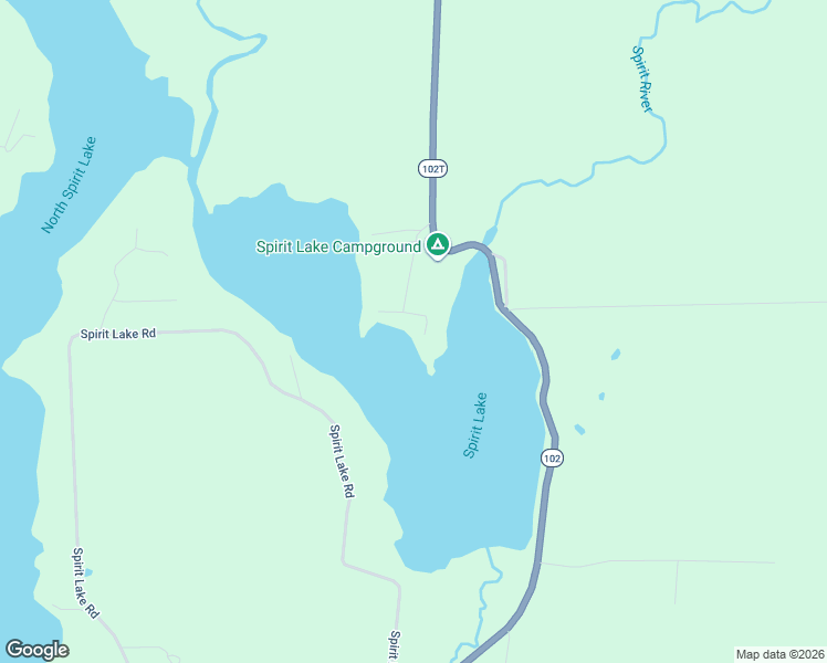 map of restaurants, bars, coffee shops, grocery stores, and more near W1799 Little Spirit Drive in Rib Lake