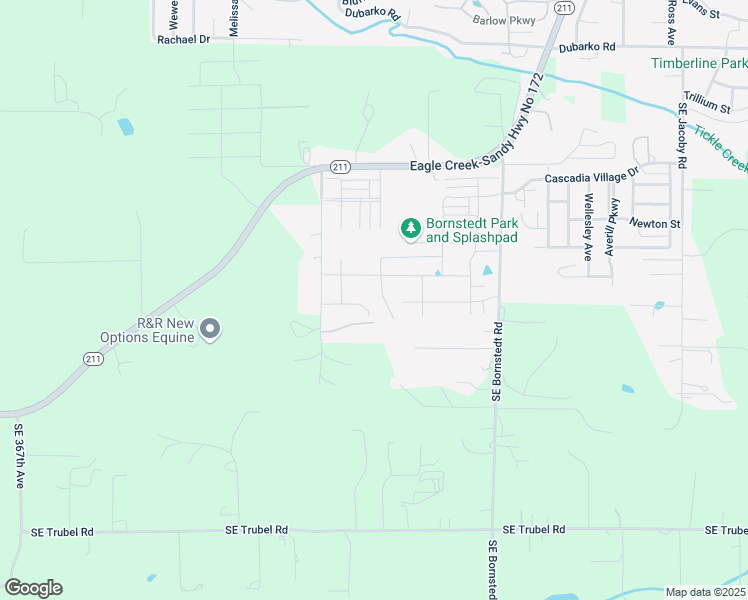 map of restaurants, bars, coffee shops, grocery stores, and more near 38002 Juniper Street in Sandy