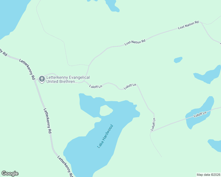 map of restaurants, bars, coffee shops, grocery stores, and more near 58 Luloff Lane in Palmer Rapids