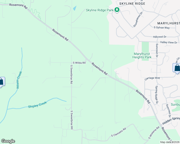 map of restaurants, bars, coffee shops, grocery stores, and more near 610 Rosemont Road in West Linn