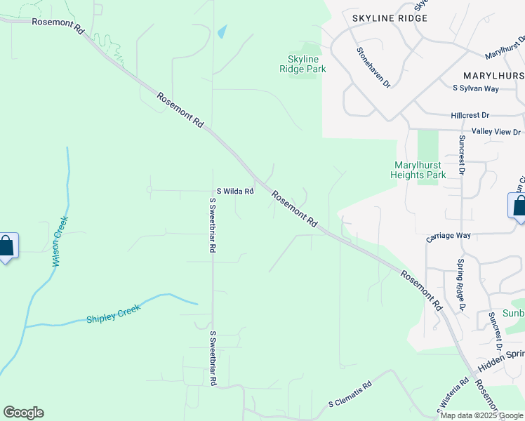 map of restaurants, bars, coffee shops, grocery stores, and more near 600 Rosemont Road in West Linn