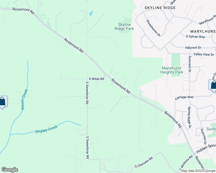 map of restaurants, bars, coffee shops, grocery stores, and more near 600 Rosemont Road in West Linn