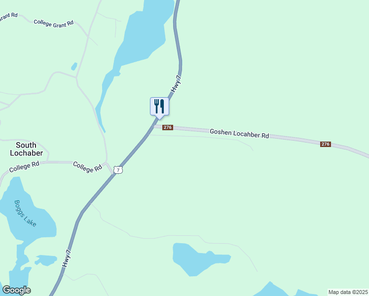 map of restaurants, bars, coffee shops, grocery stores, and more near 44 Dorts Road in Antigonish