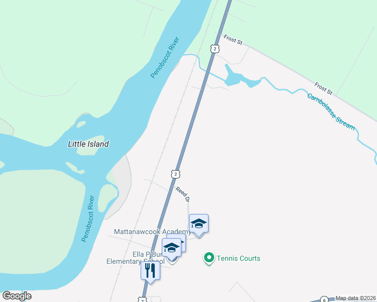 map of restaurants, bars, coffee shops, grocery stores, and more near 357 Main Street in Lincoln