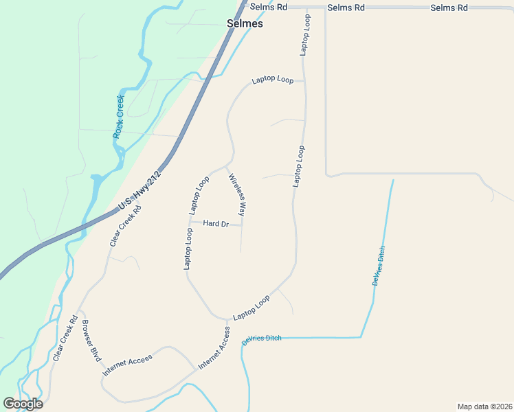 map of restaurants, bars, coffee shops, grocery stores, and more near 21 Wireless Way in Roberts