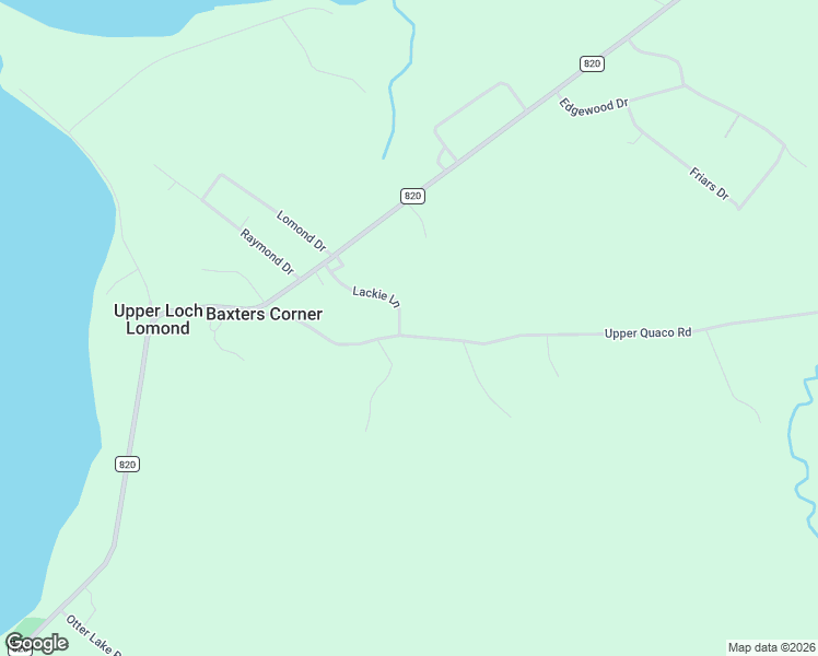 map of restaurants, bars, coffee shops, grocery stores, and more near 25 Upper Quaco Road in Baxters Corner