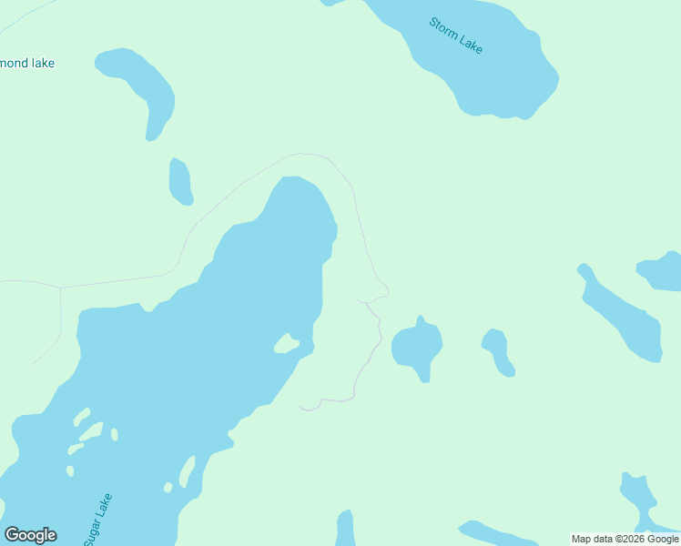 map of restaurants, bars, coffee shops, grocery stores, and more near Sugar Lake Road in Parry Sound