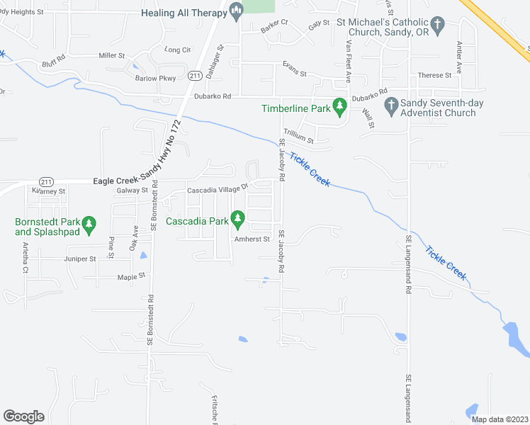 map of restaurants, bars, coffee shops, grocery stores, and more near 39302 Stratford Pl in Sandy