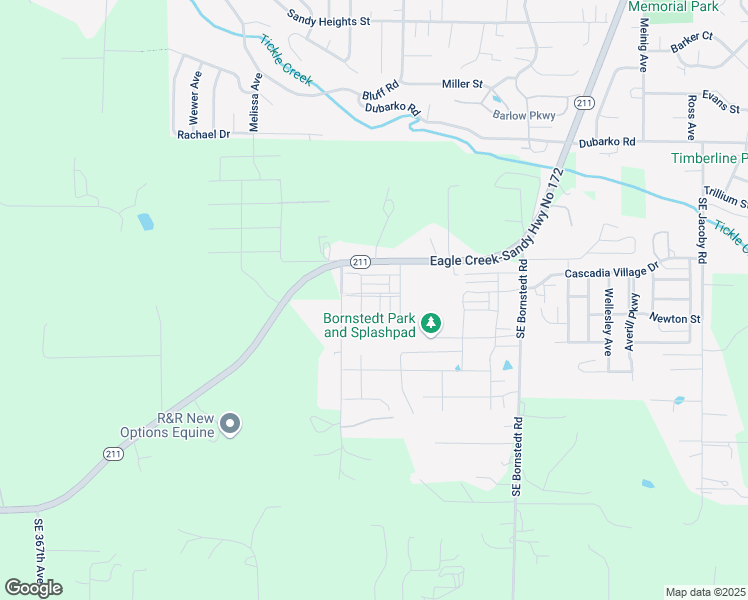 map of restaurants, bars, coffee shops, grocery stores, and more near 19007 Dublin Avenue in Sandy