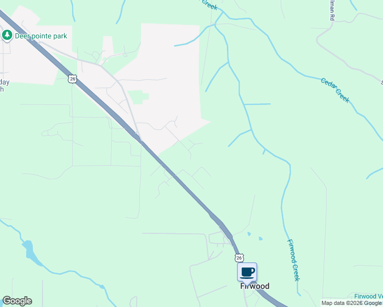 map of restaurants, bars, coffee shops, grocery stores, and more near 41945 Deschutes Avenue in Sandy