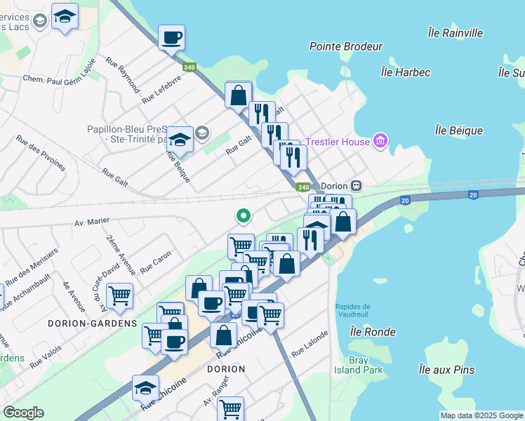 160 Rue Valois, VaudreuilDorion QC Walk Score