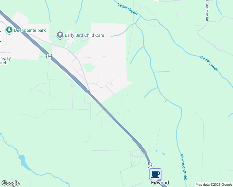 map of restaurants, bars, coffee shops, grocery stores, and more near 41865 Deschutes Avenue in Sandy