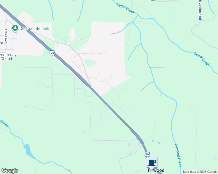 map of restaurants, bars, coffee shops, grocery stores, and more near 41830 Deschutes Avenue in Sandy
