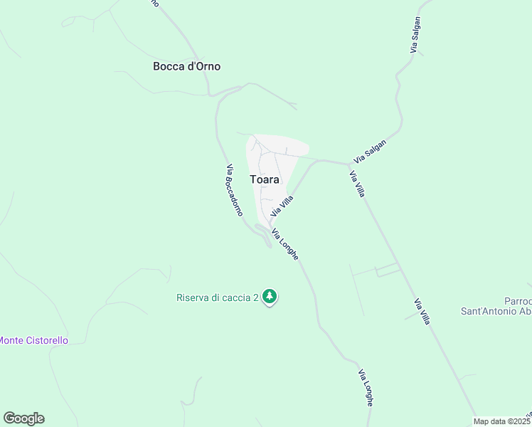 map of restaurants, bars, coffee shops, grocery stores, and more near 4 Via Longhe in Toara