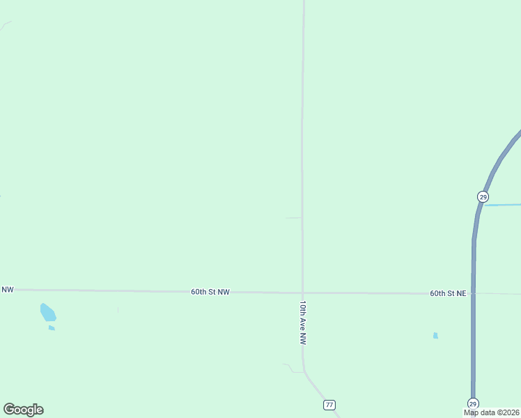 map of restaurants, bars, coffee shops, grocery stores, and more near 620 10th Avenue Northwest in Benson