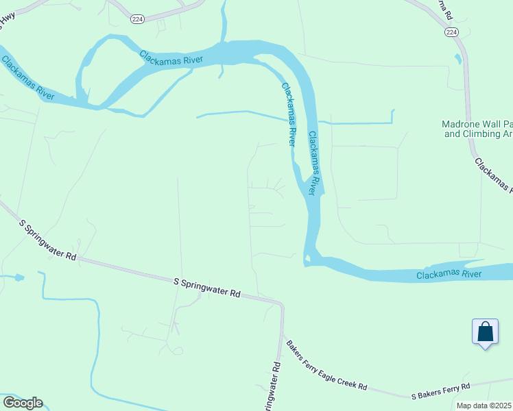 map of restaurants, bars, coffee shops, grocery stores, and more near 15177 South Stevens Road in Oregon City