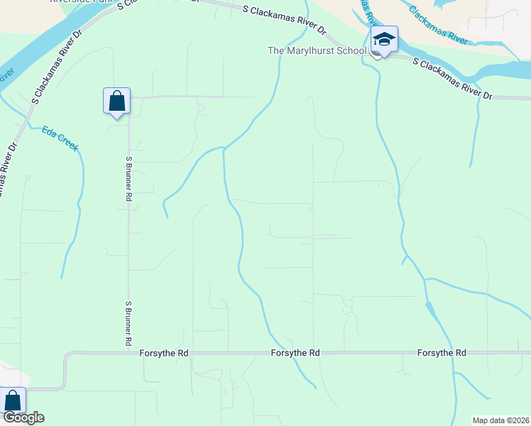 map of restaurants, bars, coffee shops, grocery stores, and more near 15079 South Beaton Road in Oregon City